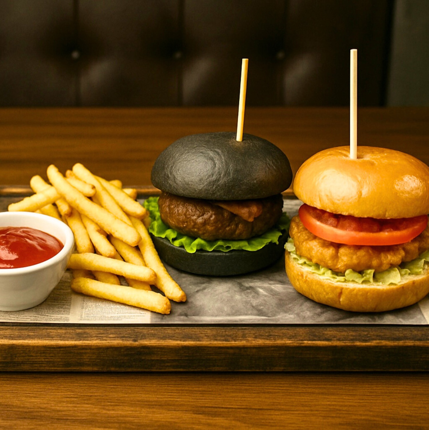 Dětské mini burgery